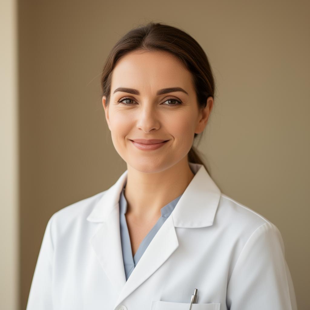 Doctora especialista en odontología estética